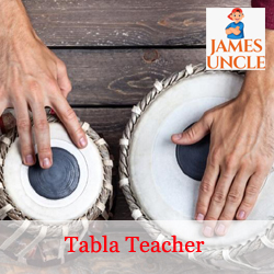 Tabla teacher Mr. Mithun Laskar in Beloniya